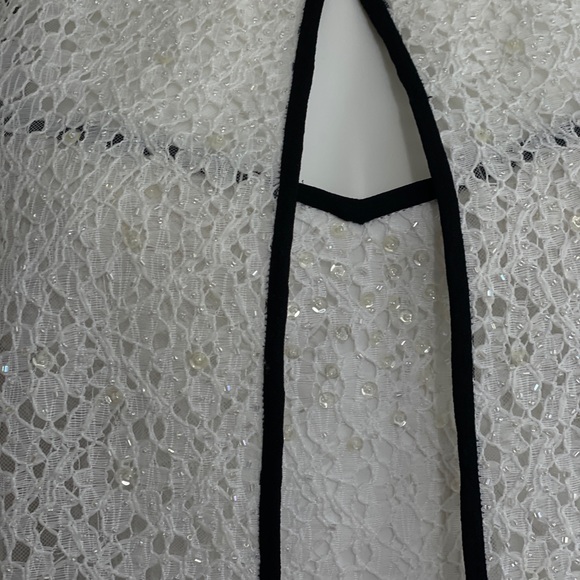 Bob Mackie Eyelet Dress with Bolero - Picture 5 of 15